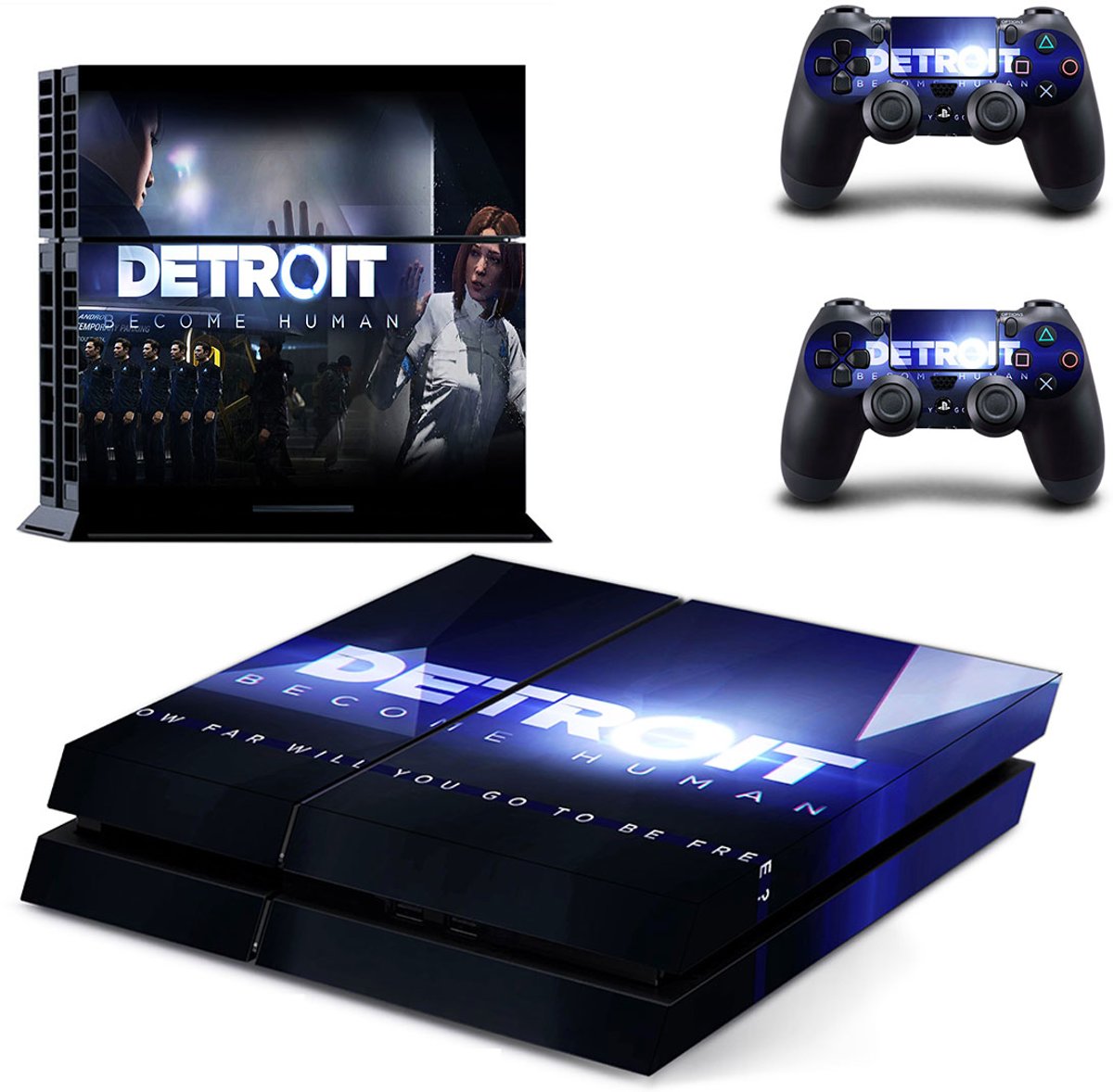 Detroit Become Human Skin Sticker - Playstation 4