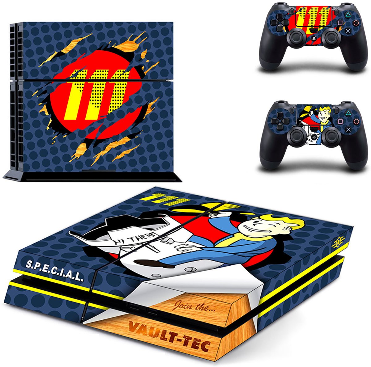 Fallout Skin Sticker - Playstation 4 Slim