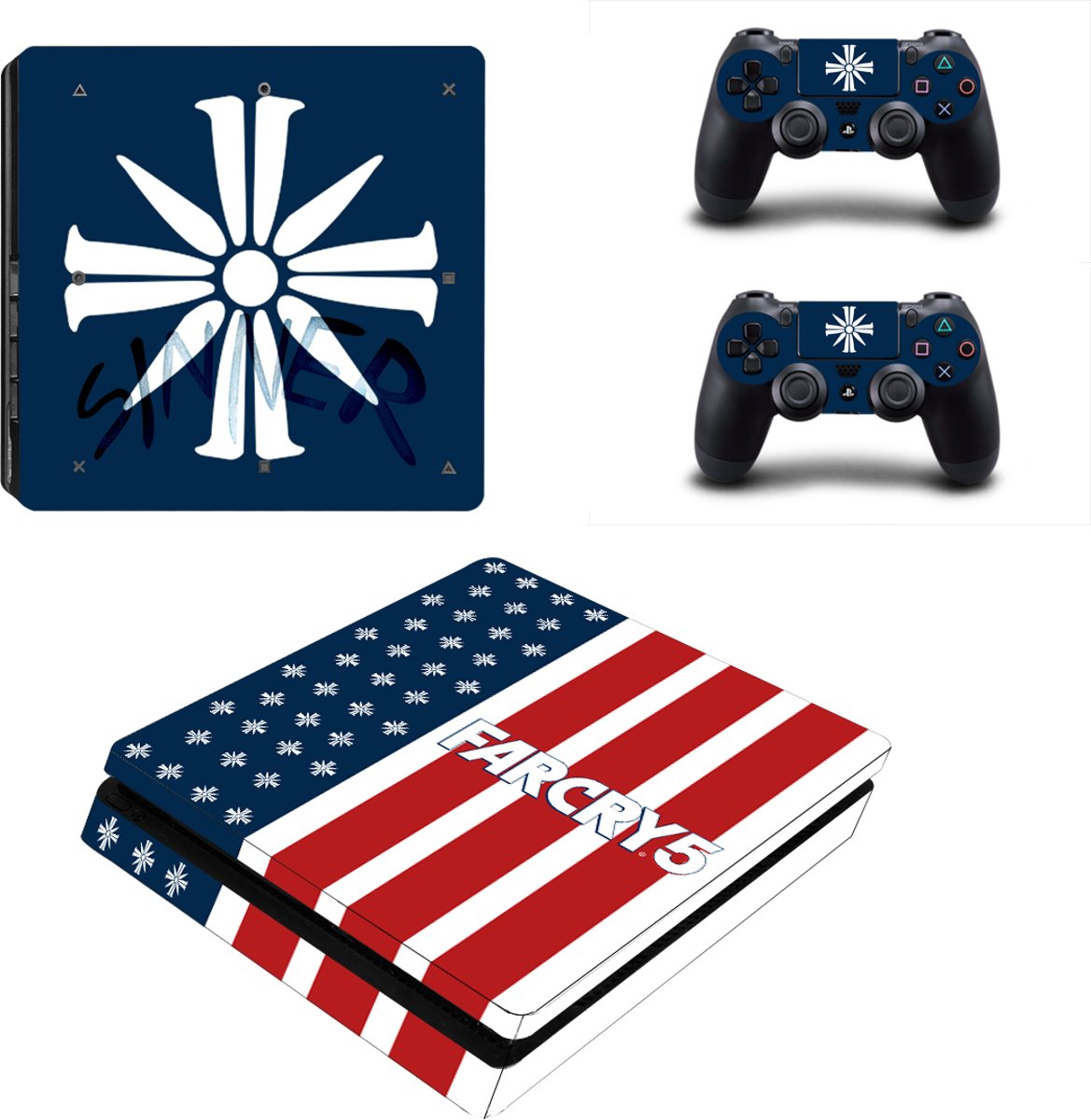 Far Cry 5 - Playstation 4 Slim Skin Sticker