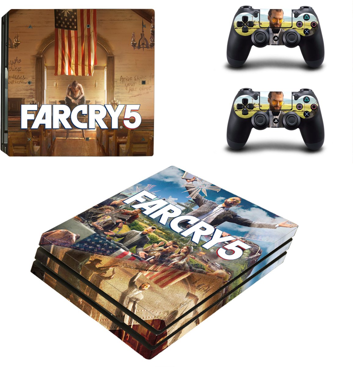 Far Cry 5 Skin Sticker - Playstation 4 Pro