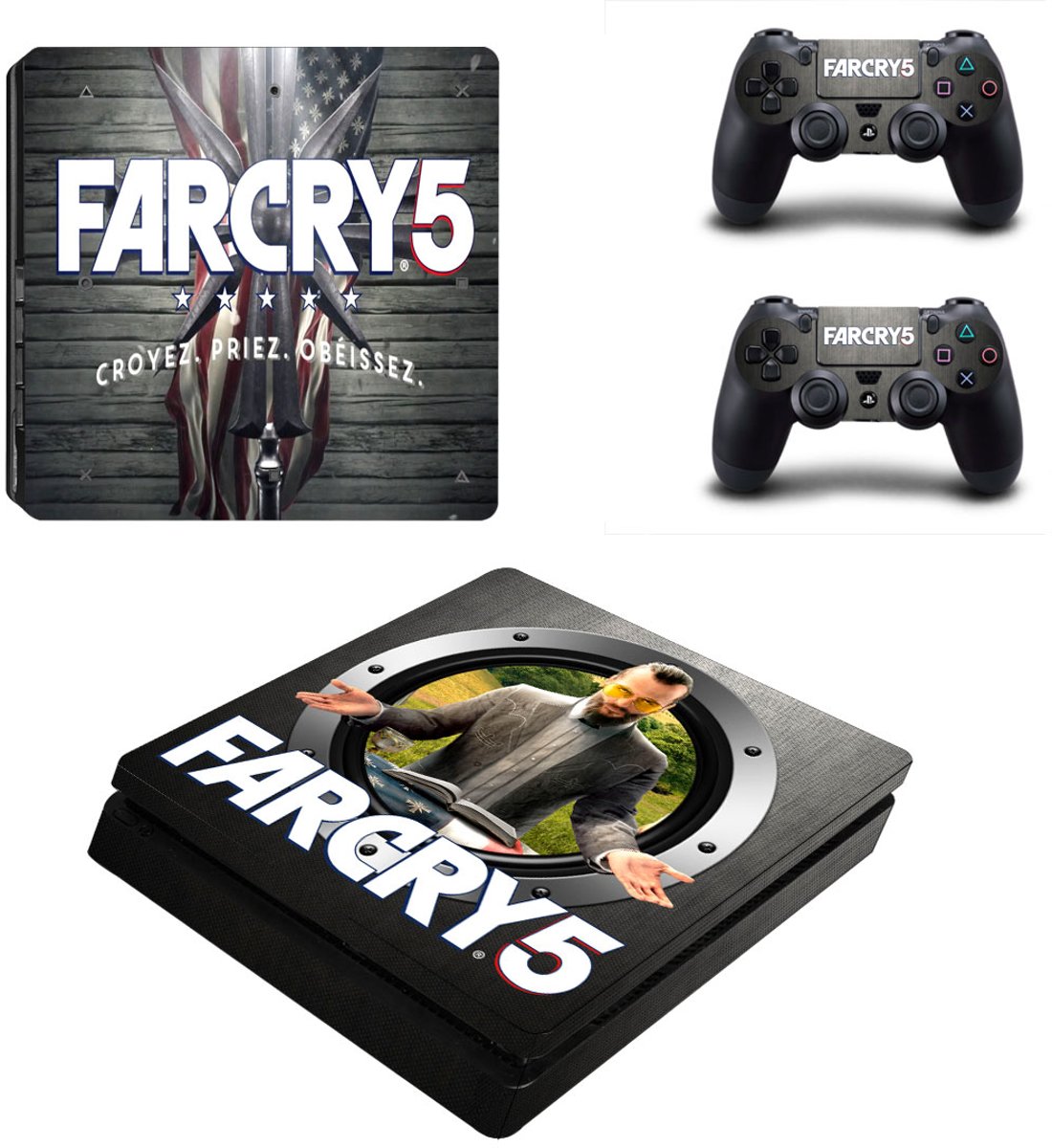 Far Cry 5 Skin Sticker - Playstation 4 Slim