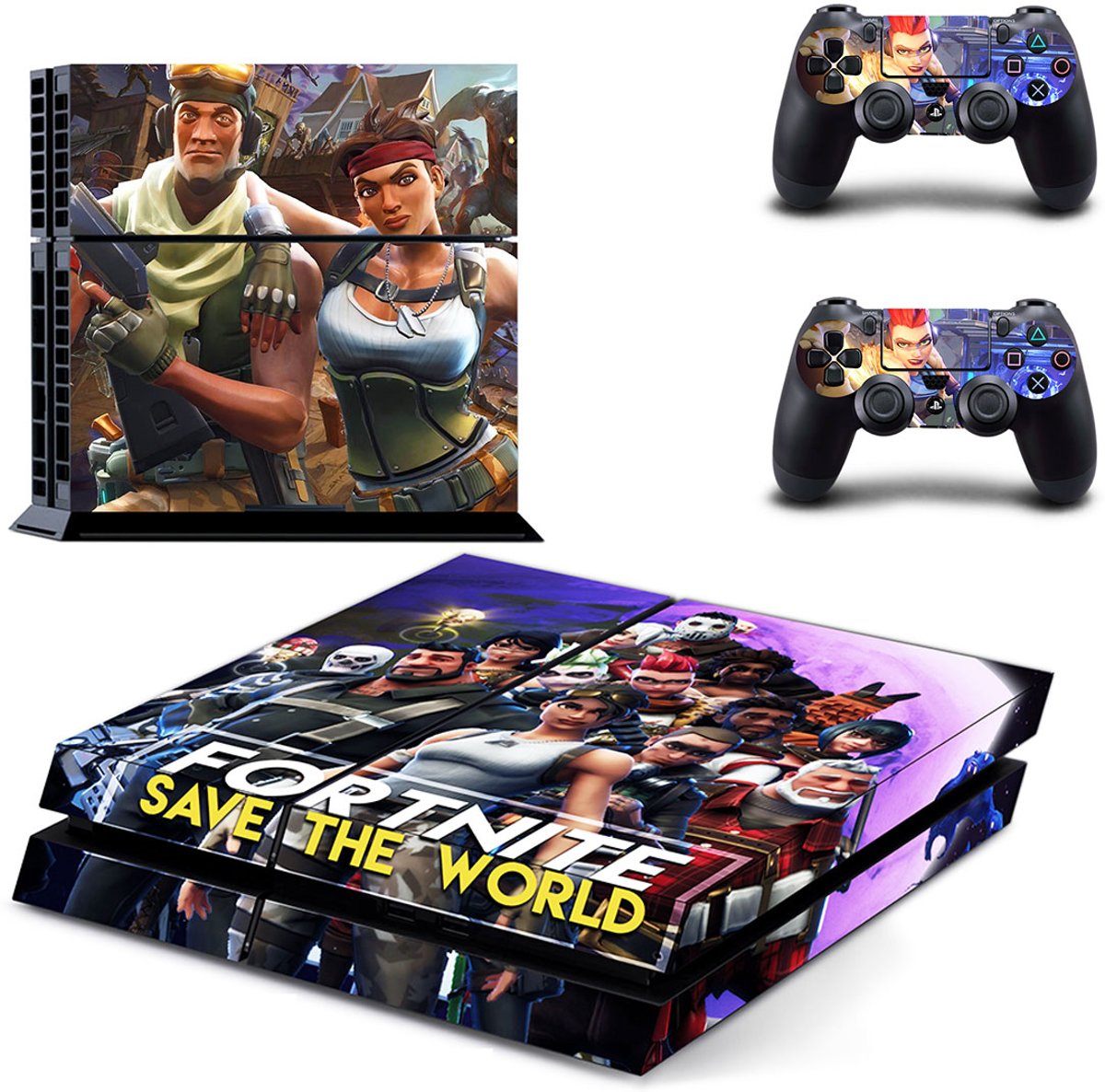 Fortnite Skin Sticker - Playstation 4