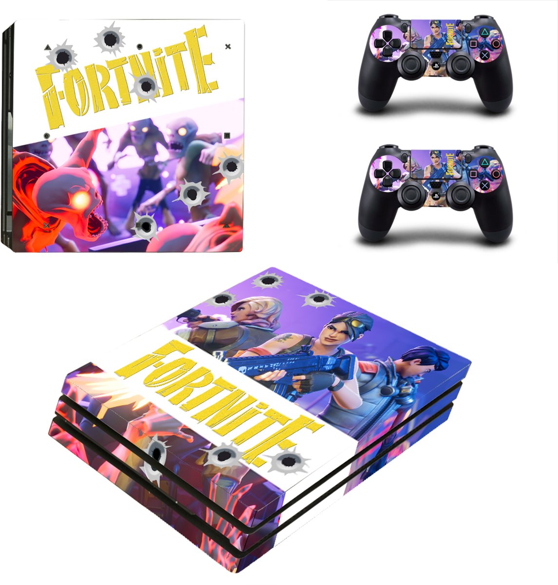 Fortnite Skin Sticker - Playstation 4 Pro