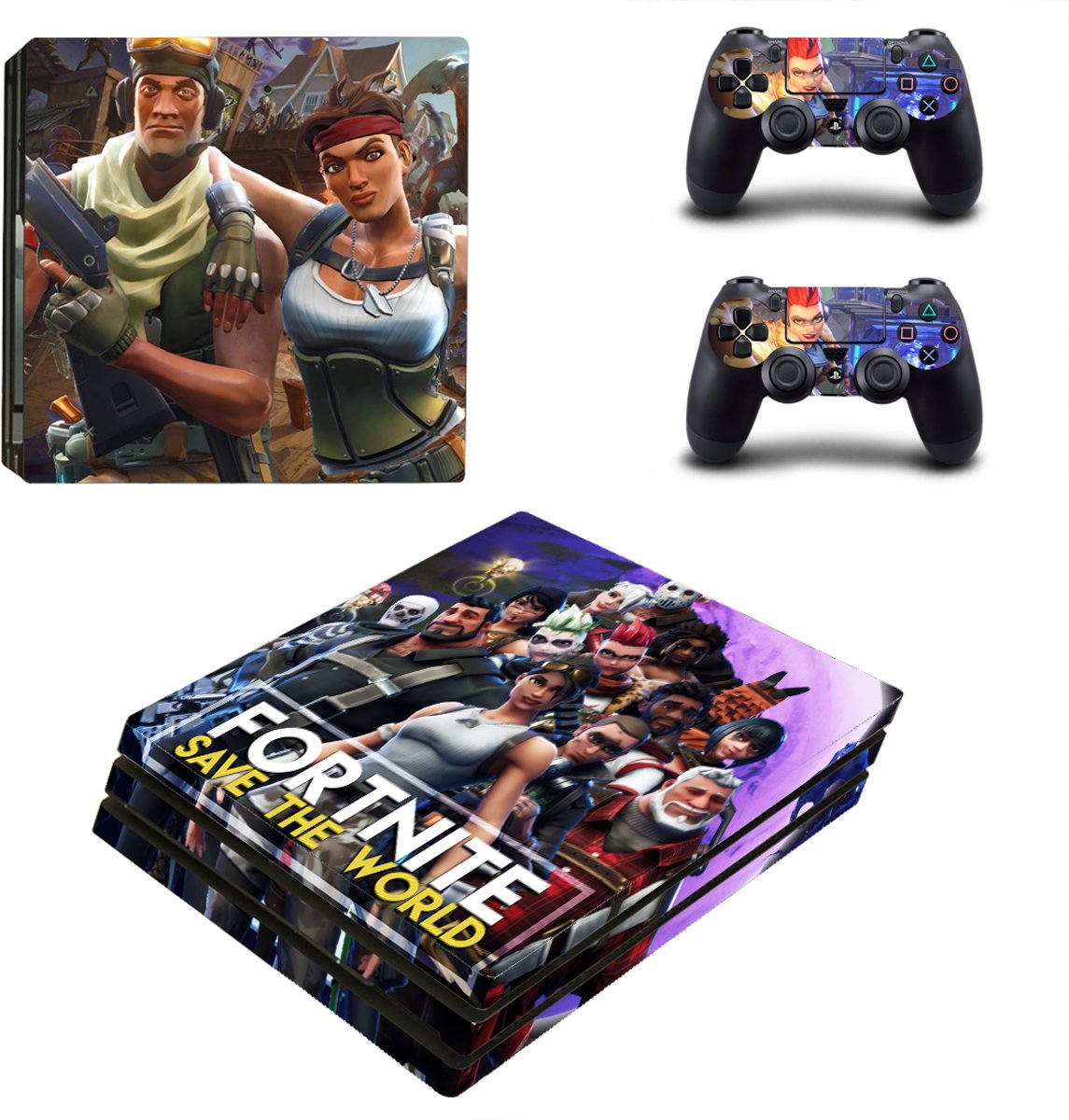 Fortnite Skin Sticker - Playstation 4 Pro