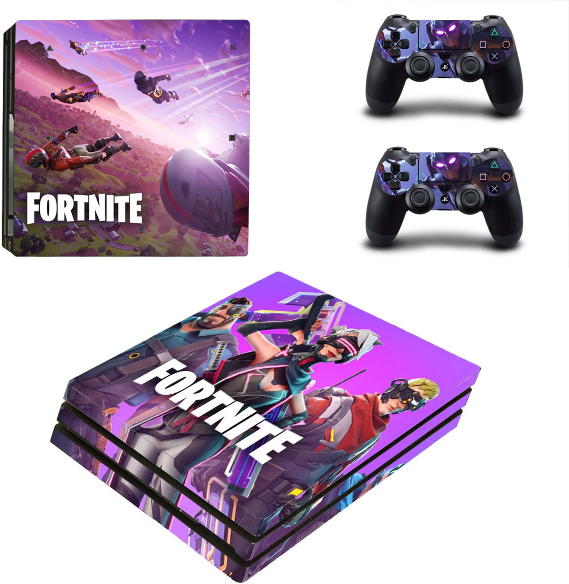 Fortnite Skin Sticker - Playstation 4 Pro