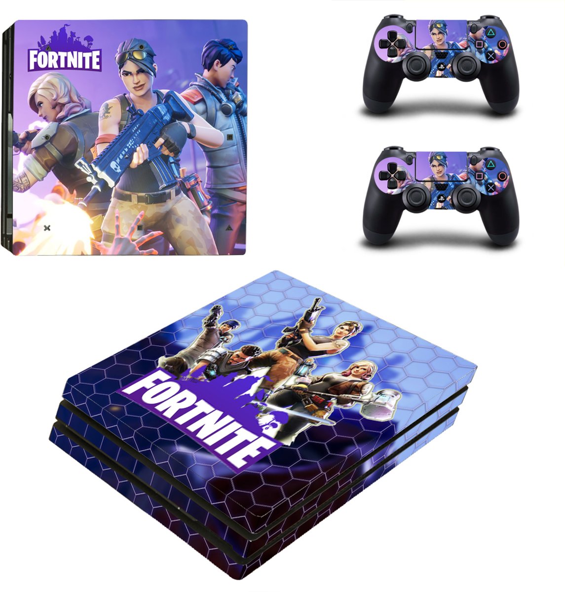 Fortnite Skin Sticker - Playstation 4 Pro