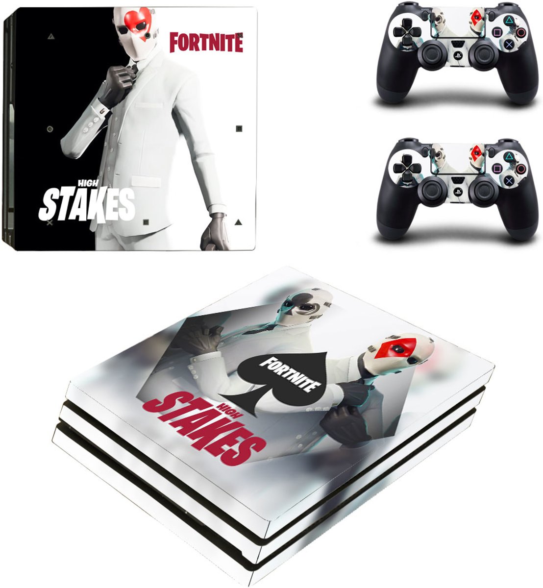 Fortnite Skin Sticker - Playstation 4 Pro