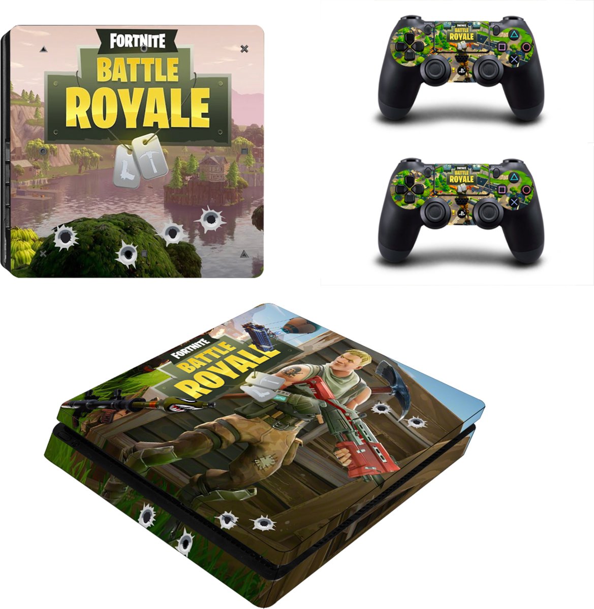 Fortnite Skin Sticker - Playstation 4 Slim