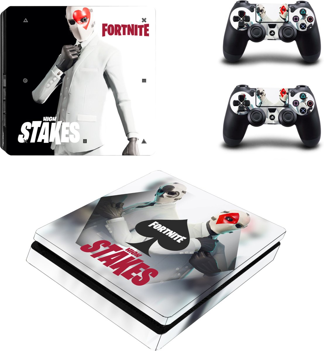 Fortnite Skin Sticker - Playstation 4 Slim