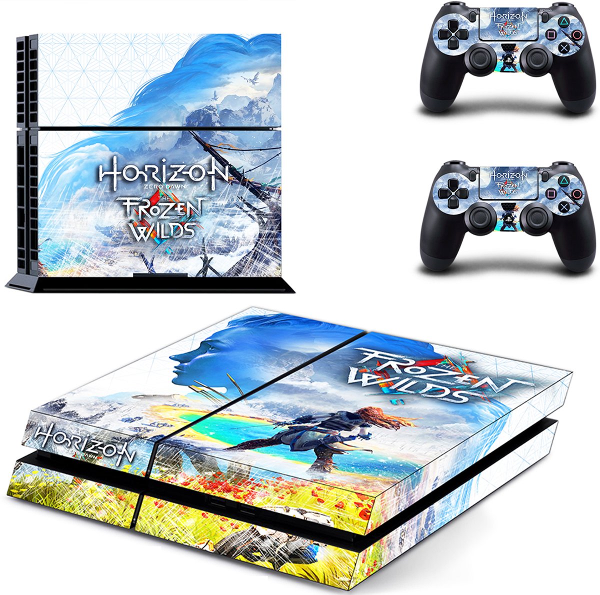 Horizon Zero Dawn Frozen Wilds Skin Sticker - Playstation 4