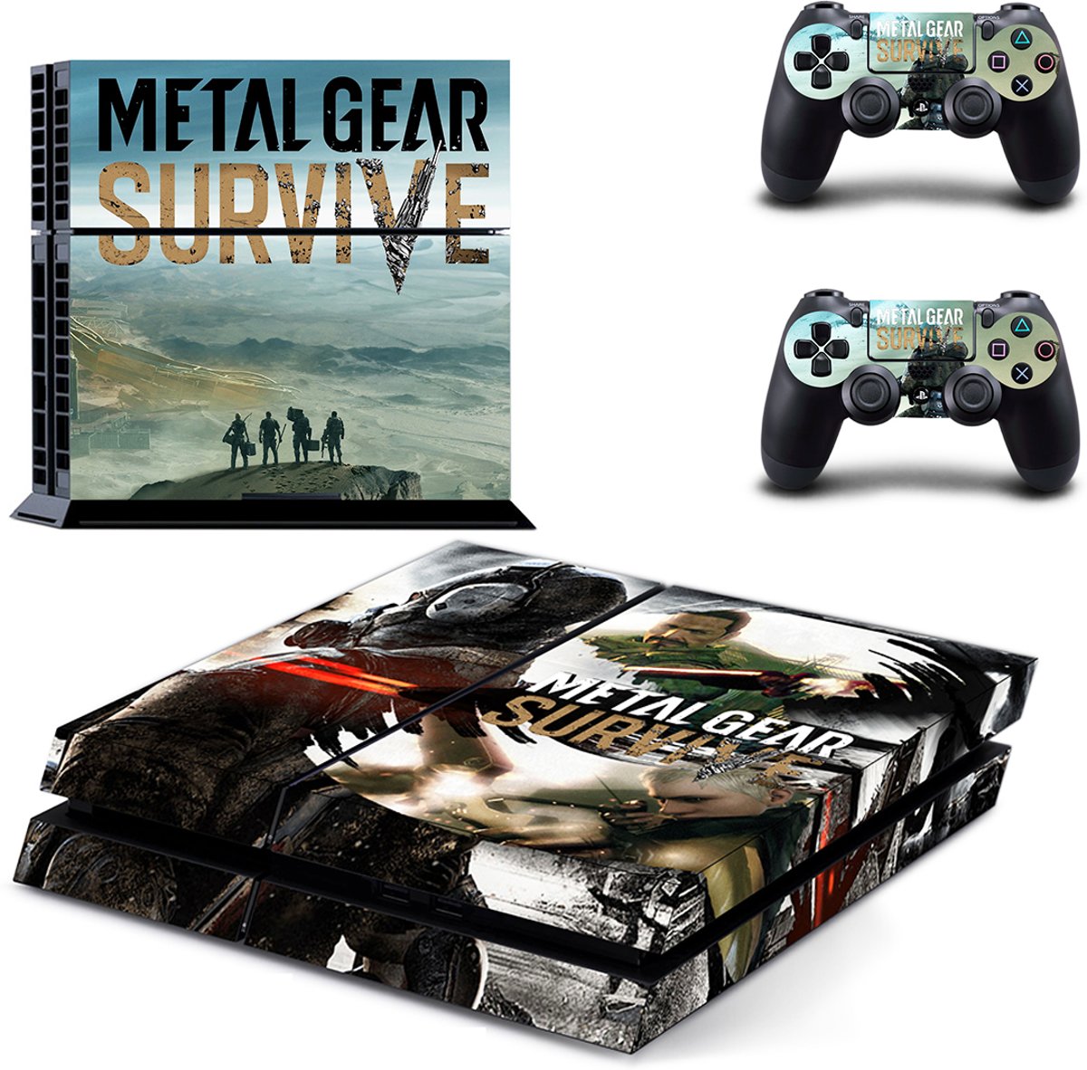 Metal Gear Survive Skin Sticker - Playstation 4