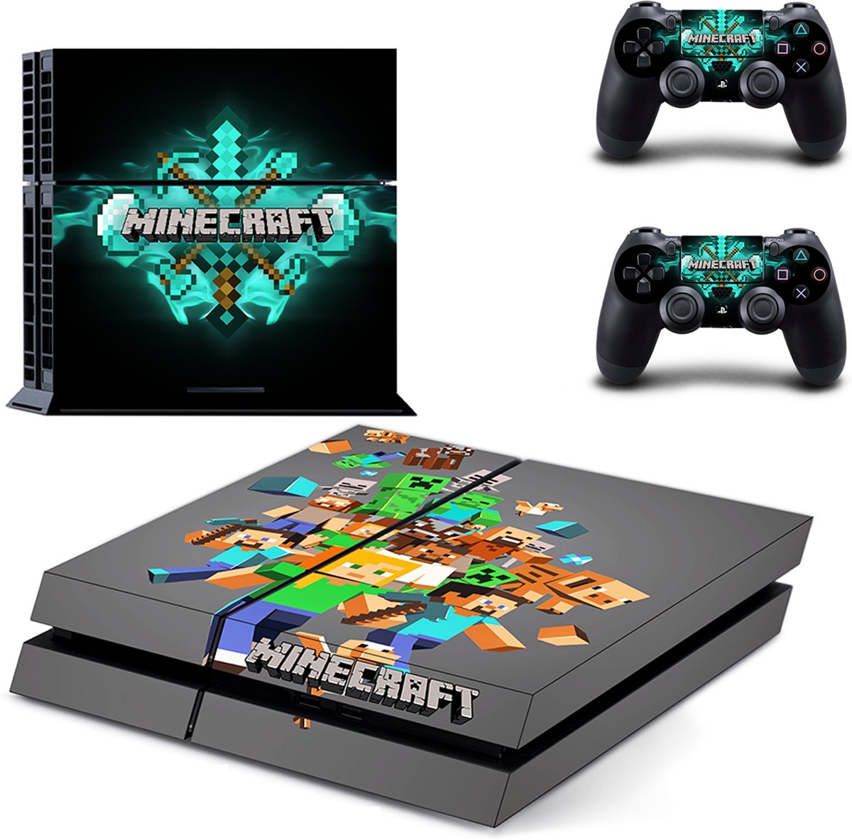 Minecraft - Playstation 4 Pro Skin Sticker