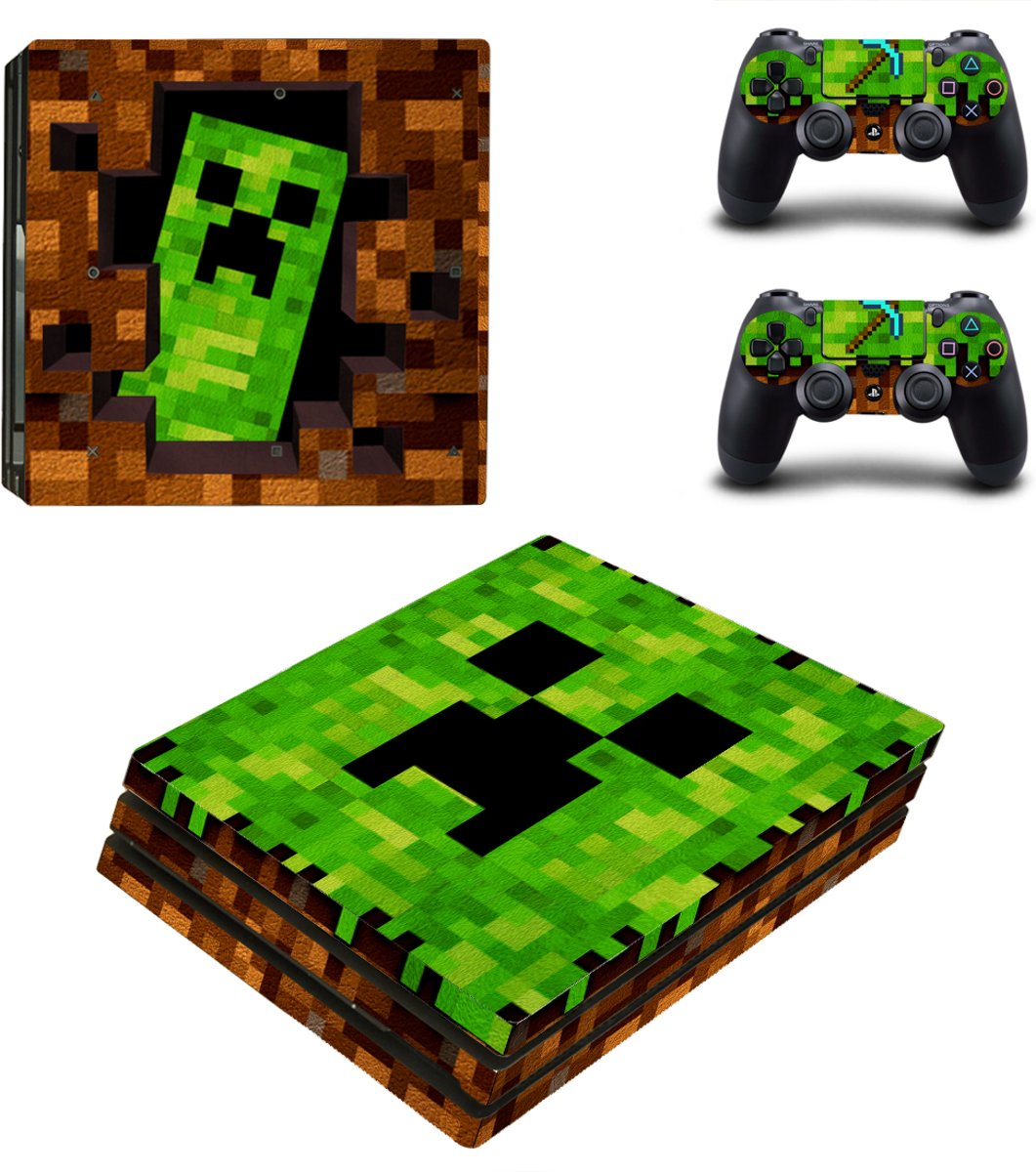 Minecraft - Playstation 4 Pro Skin Sticker