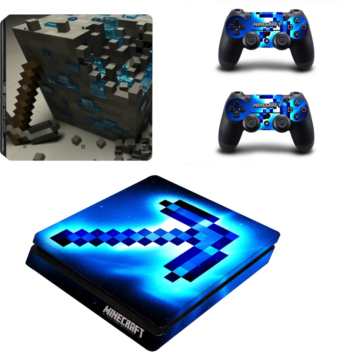 Minecraft - Playstation 4 Slim Skin Sticker