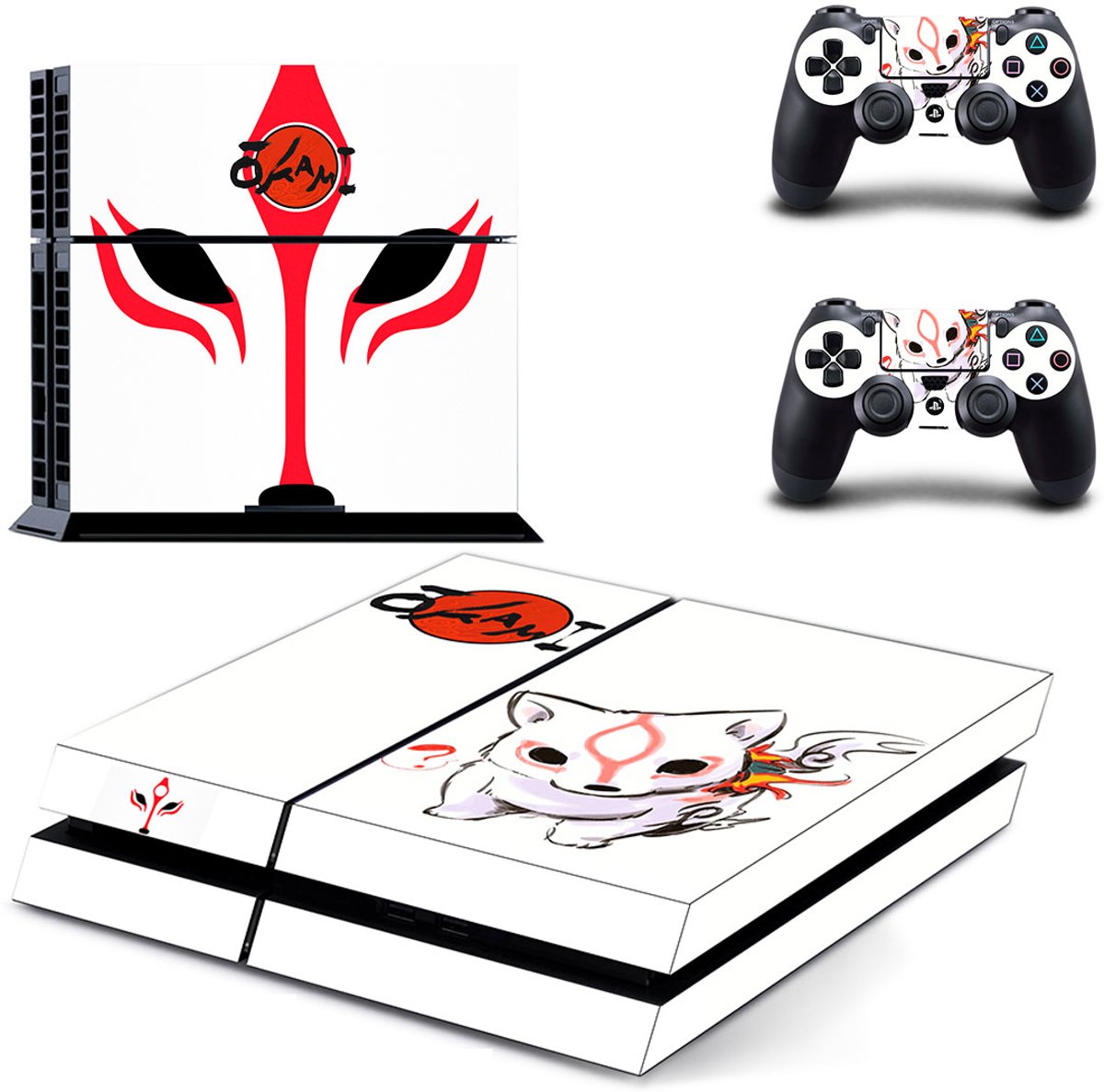 Okami Skin Sticker - Playstation 4