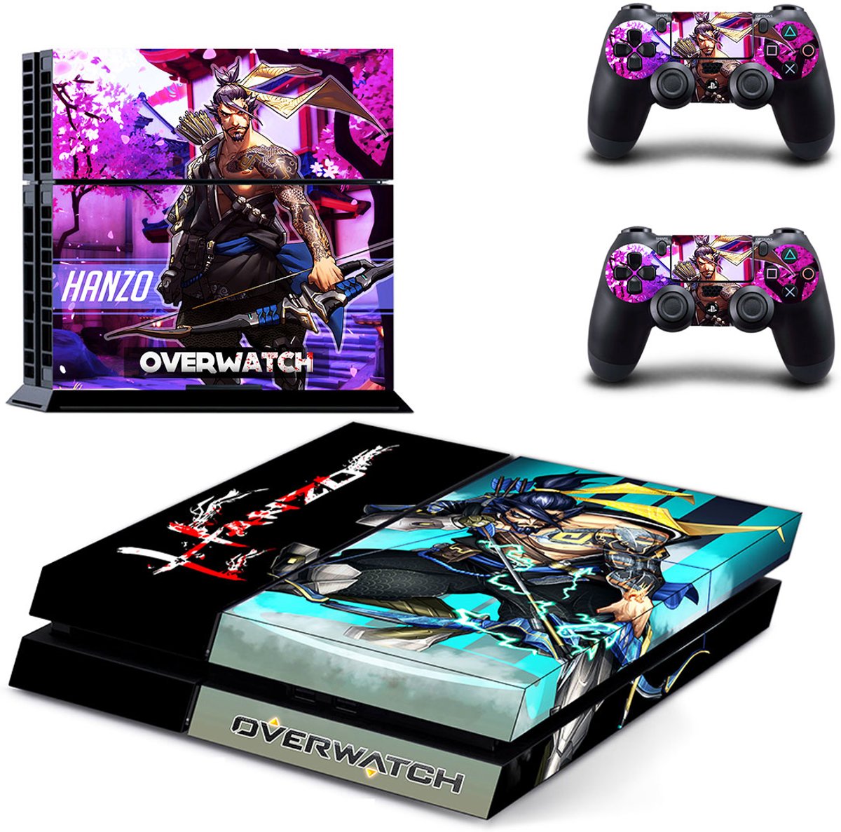 Overwatch Hanzo - Playstation 4 Slim Skin Sticker