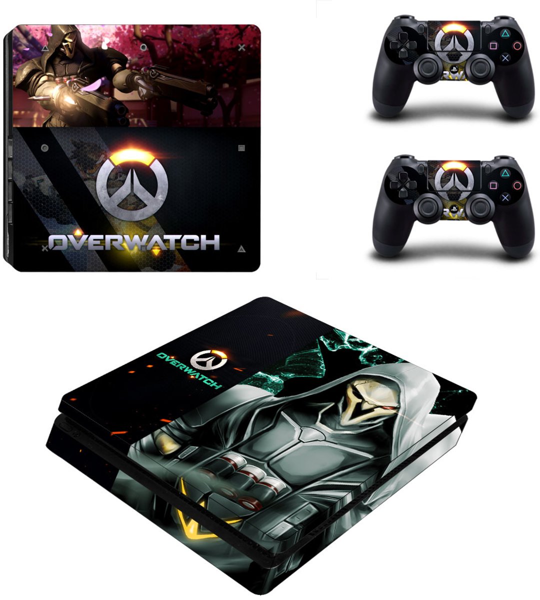 Overwatch Reaper - Playstation 4 Slim Skin Sticker