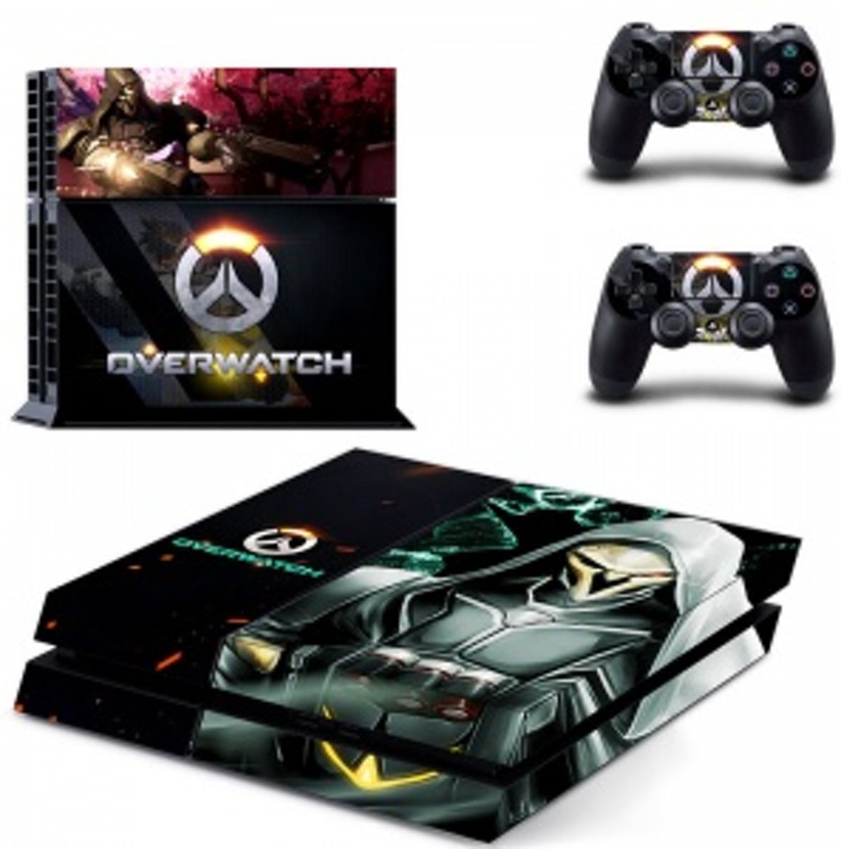 Overwatch Reaper Skin Sticker - Playstation 4