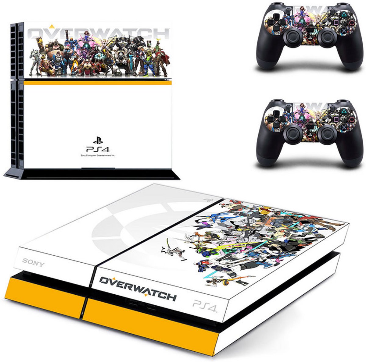 Overwatch Skin Sticker - Playstation 4 Slim