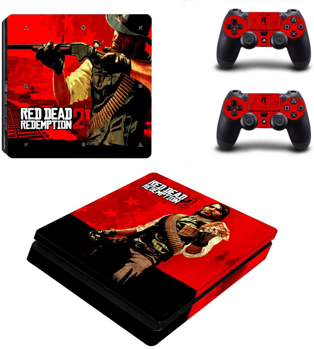 Red Dead Redemption 2 - Playstation 4 Slim Skin Sticker