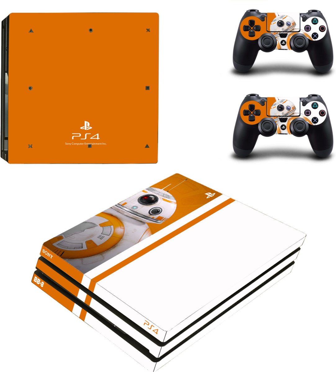 Star Wars - Playstation 4 Pro Skin Sticker