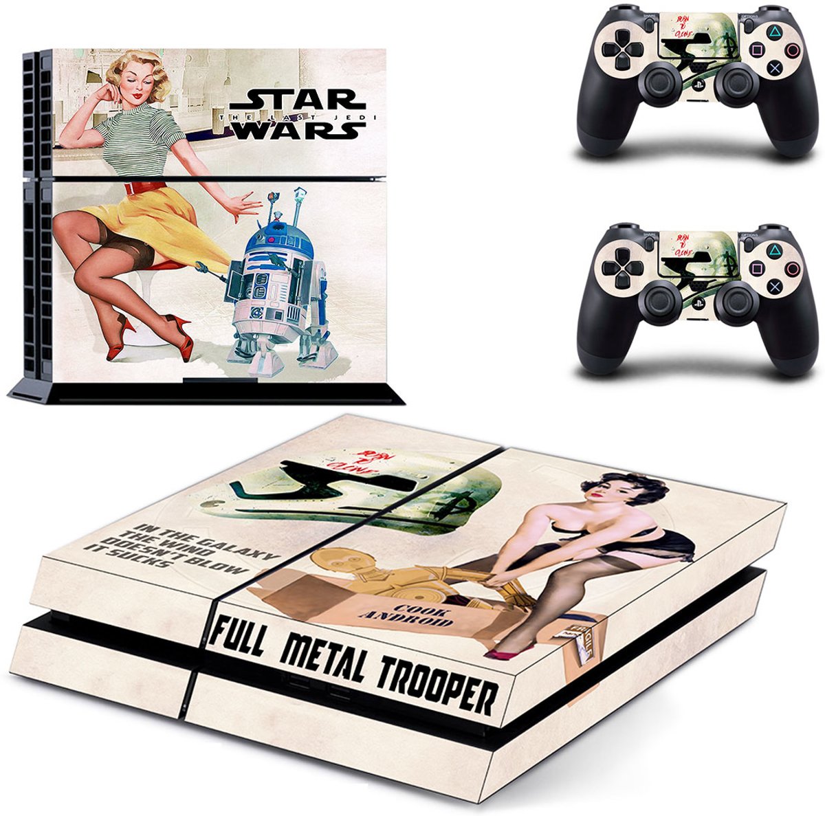 Star Wars Skin Sticker - Playstation 4