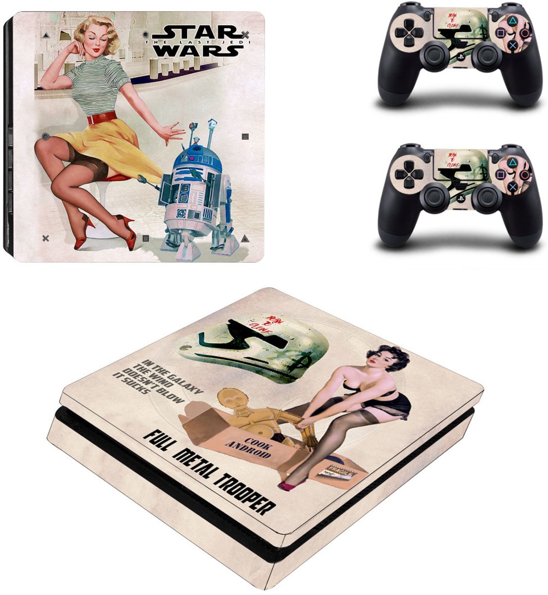 Star Wars Skin Sticker - Playstation 4 Slim