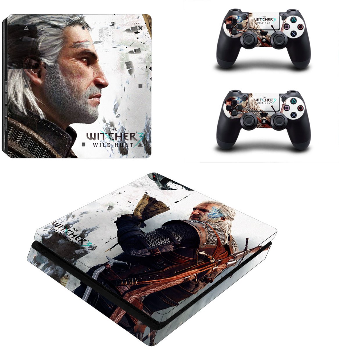 The Witcher - Playstation 4 Slim Skin Sticker