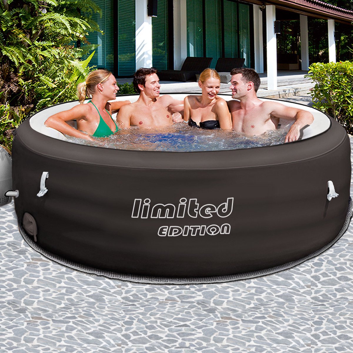 Whirlpool Lay-Z-Spa Limited Edition Ø196cm inkl. Filterpumpe