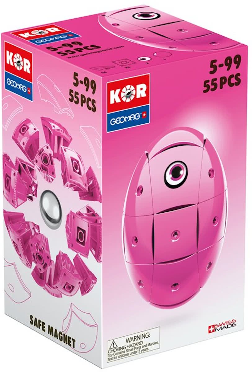 Geomag KOR 2.0 Pantone Pink 55 delig