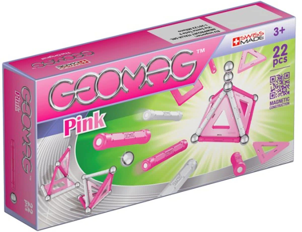 Geomag Panels Pink 22 delig