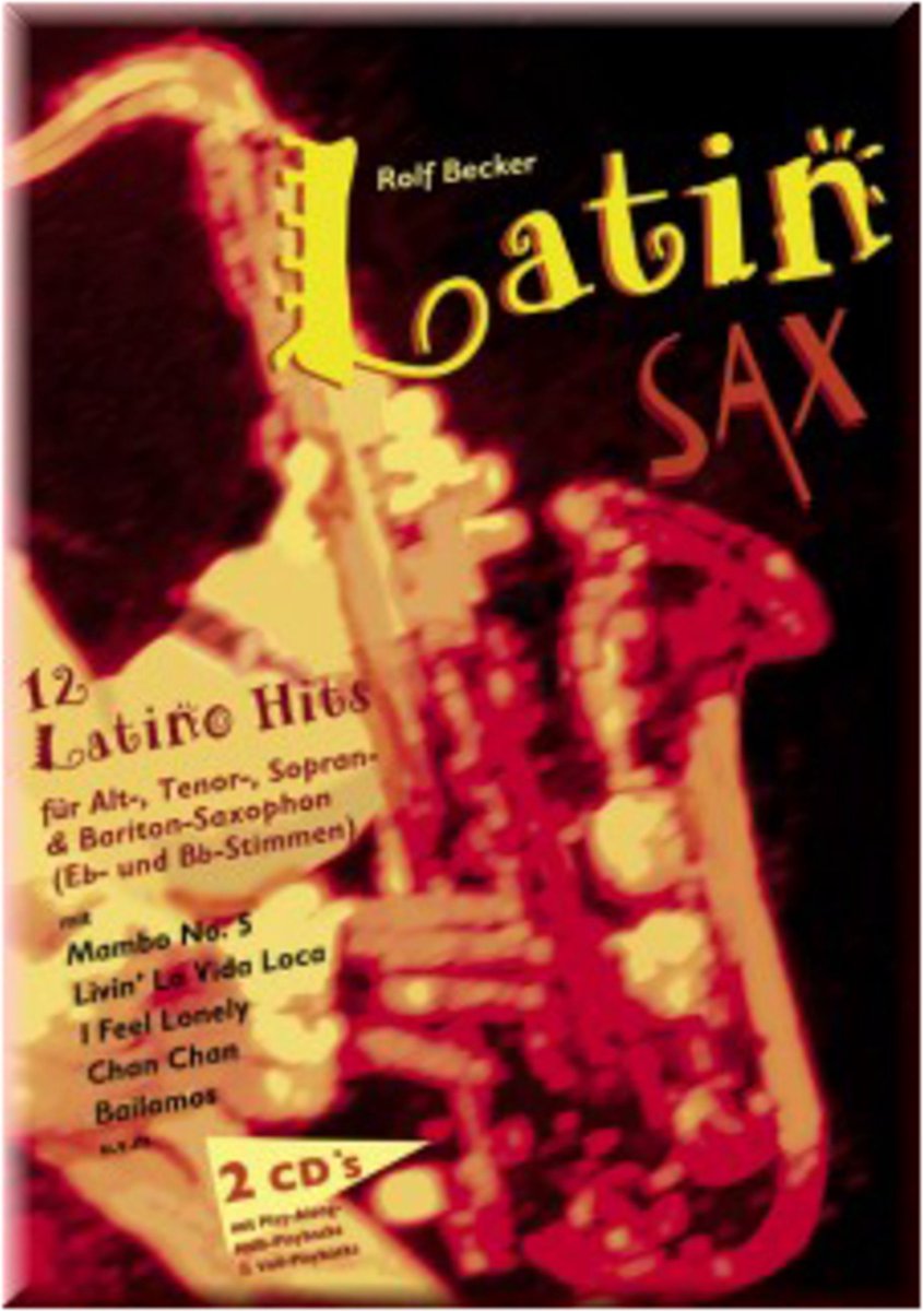 Gerig-Verlag Latin Sax, 12-Latino-Hits Rolf Bhoekr, Buch/CD - Verzamelingen