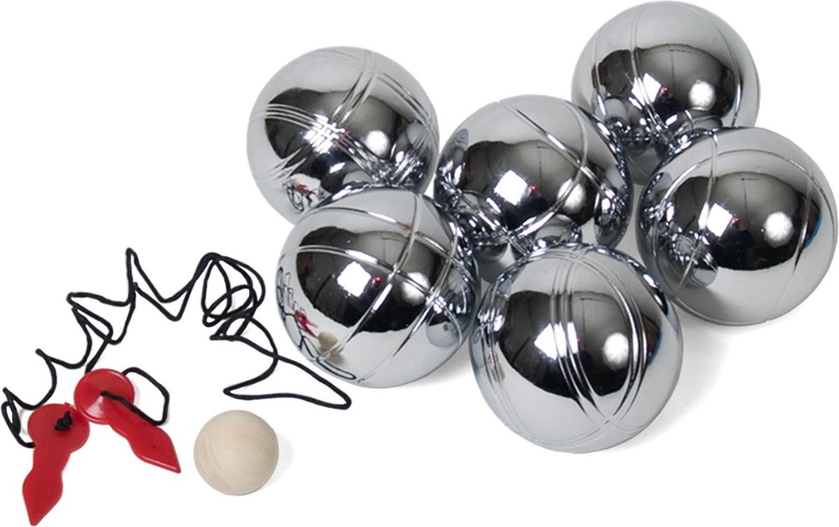   Jeu De Boules 7,3 Cm Staal Zilver 9-delig