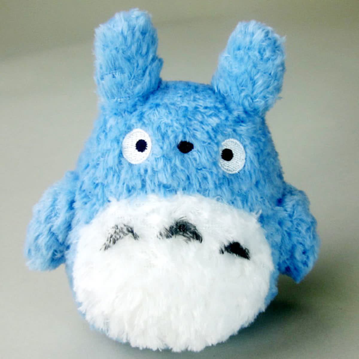   - Pluche Medium Totoro Blauw 10cm