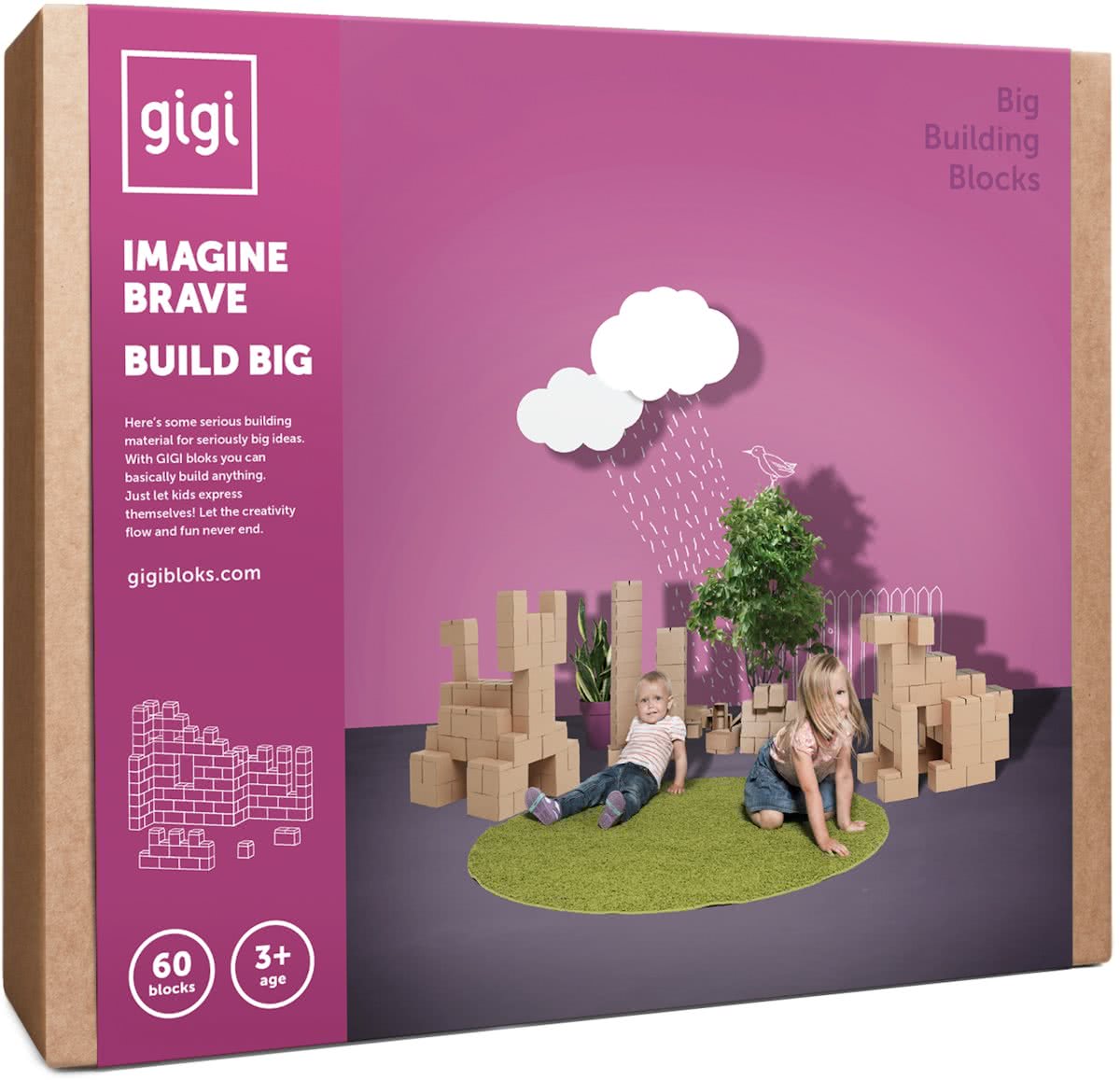 GIGI Bloks G-2 60 stuks XL