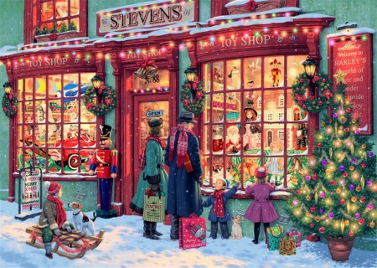 Christmas Toy Shop - Steve Read (1000)