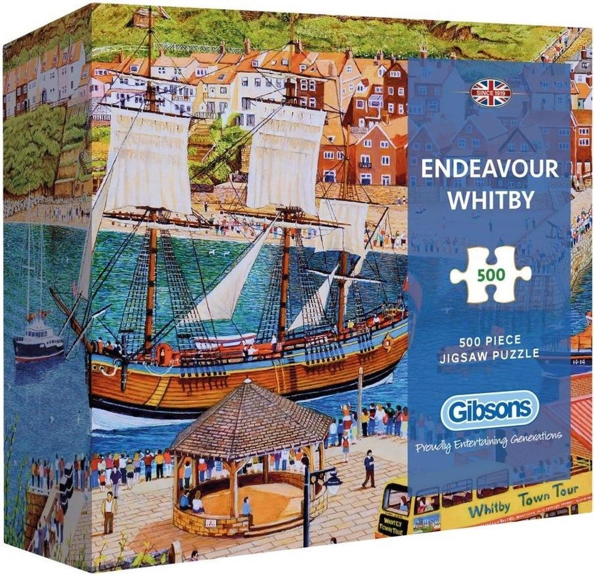 Endeavour Whitby - Gift Box Puzzel (500 stukjes)