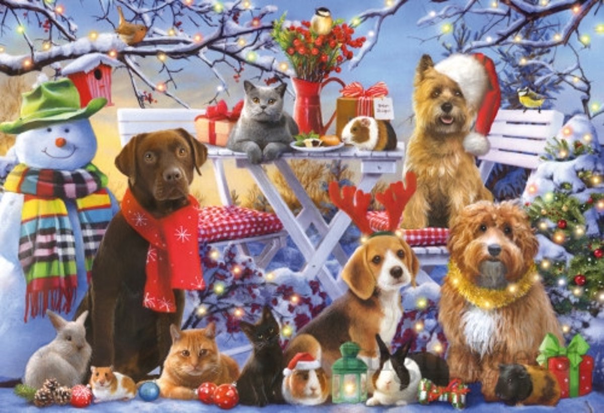 Festive friends - puzzel - little gibsons - 150 - 49 x 34