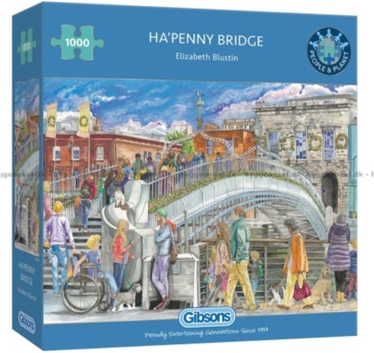 Gibsons Hapenny Bridge (1000)