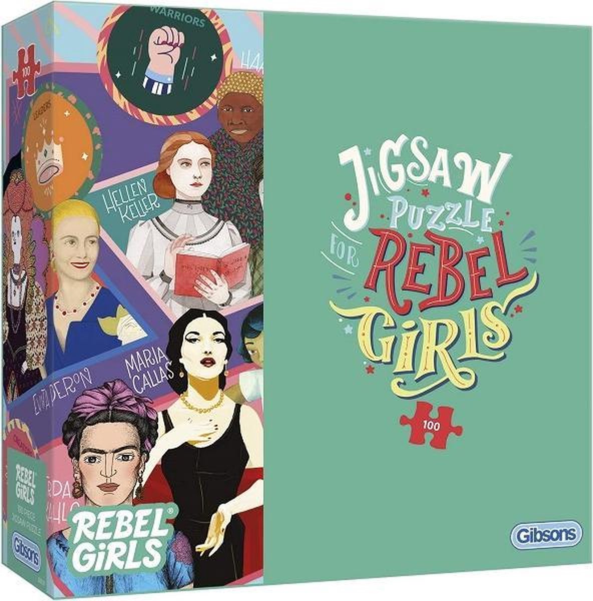 Gibsons: Jigsaw Puzzle For Rebel Girls - 100 Stukjes