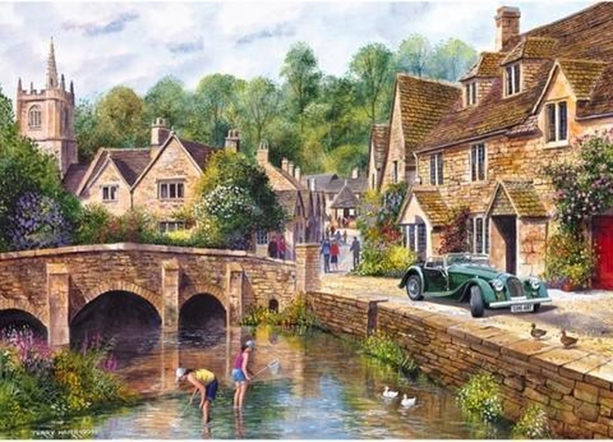 Gibsons Legpuzzel 1000 stukjes - Castle Combe