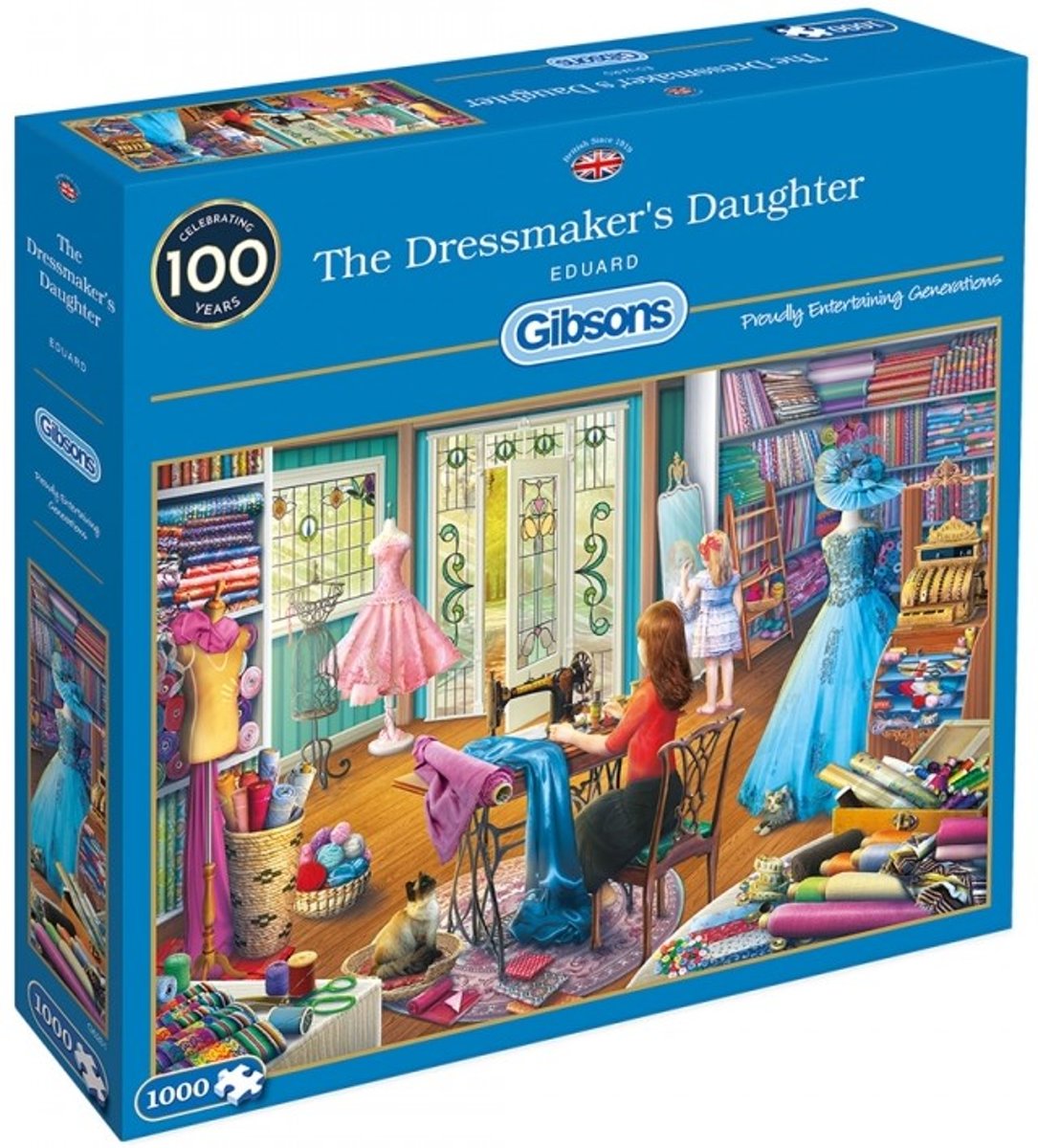 Gibsons Legpuzzel 1000 stukjes - The Dressmakers Daughter