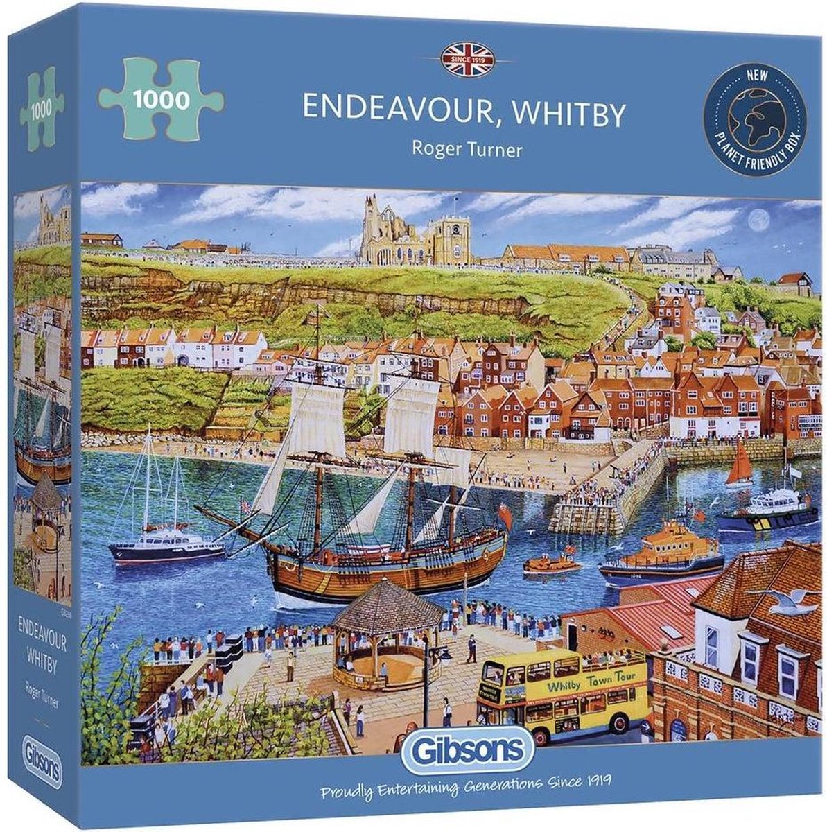 Gibsons puzzel Endeavour, Whitby - 1000 stukjes