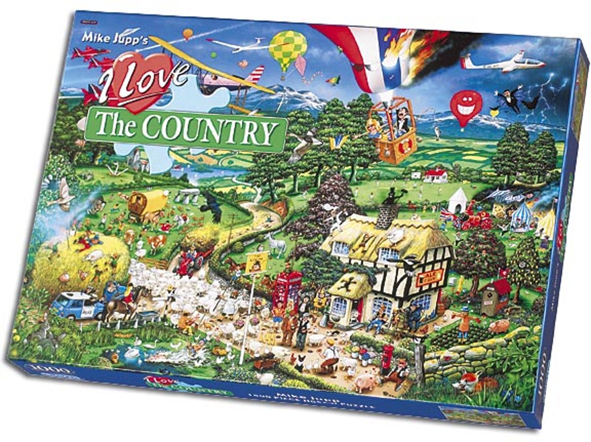 I Love the Country Jigsaw Puzzle (1000 Pieces)