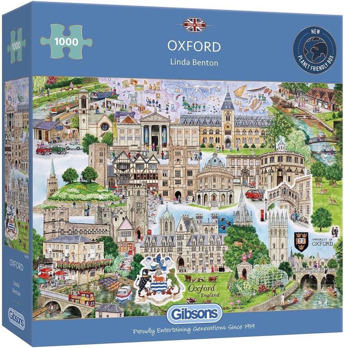 Oxford Linda Benton. Puzzel. 1000 stukjes