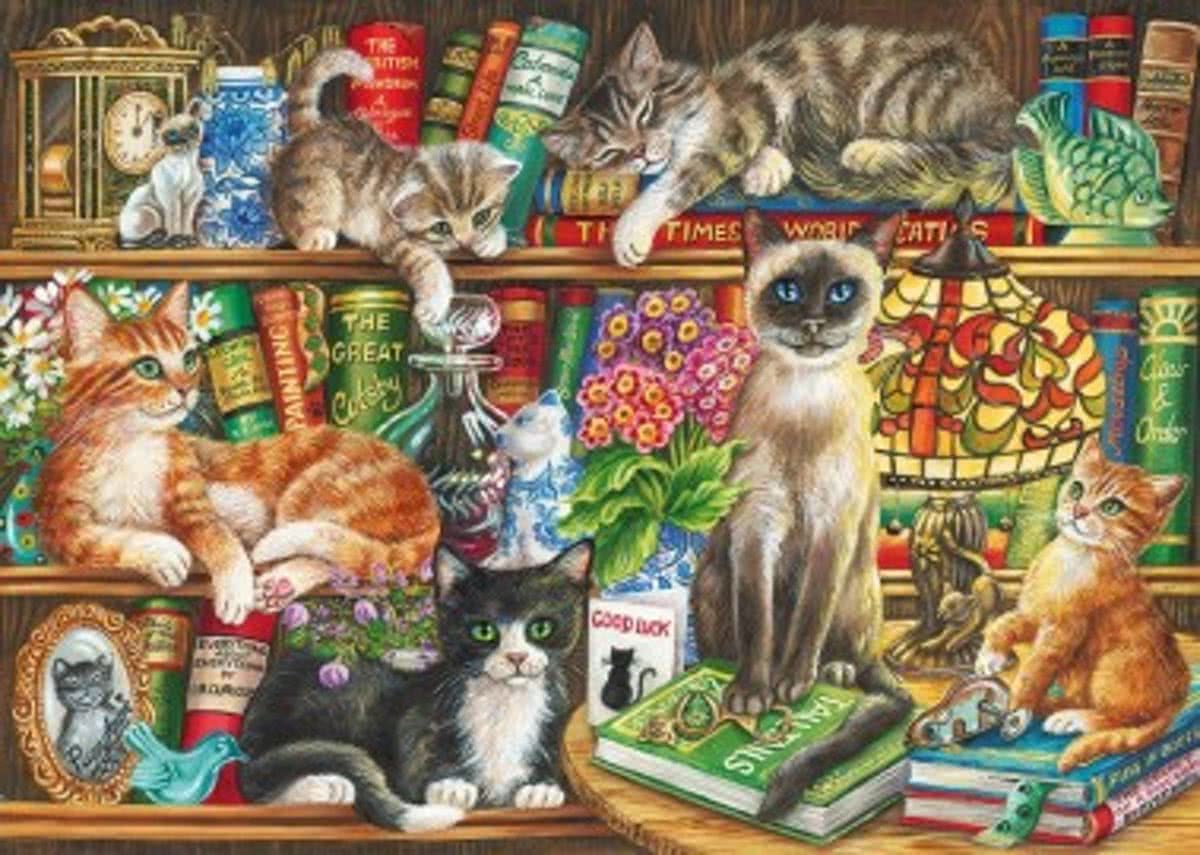 Puss in Books (1000)