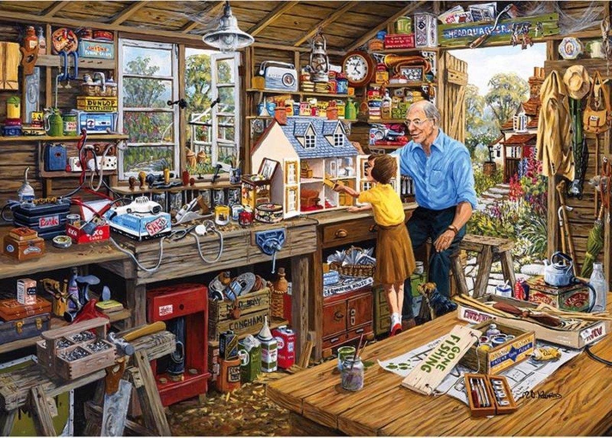 Puzzel 1000 stukjes - Granddads Workshop