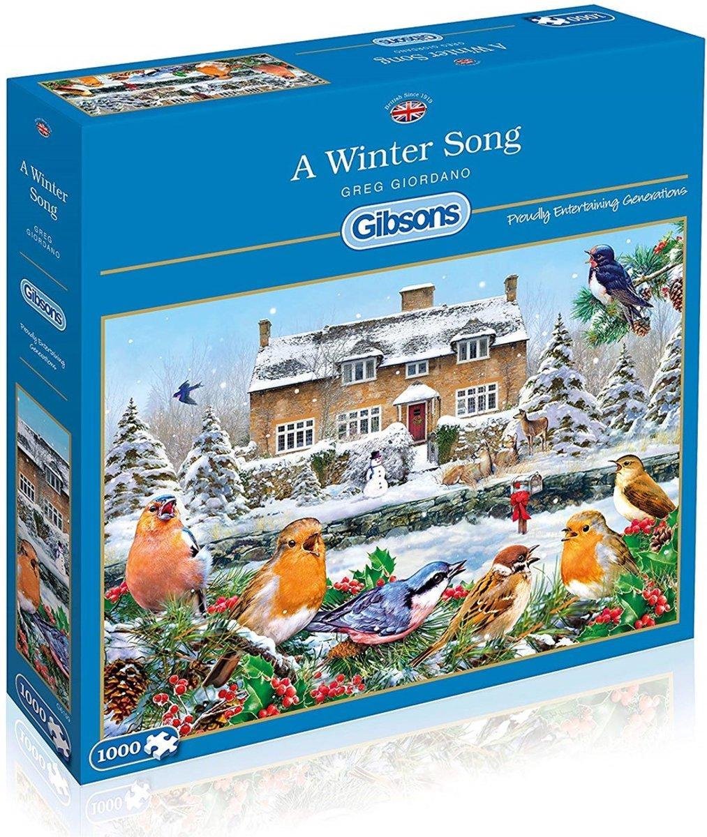 Puzzel 1000 stukjes-A Winter song