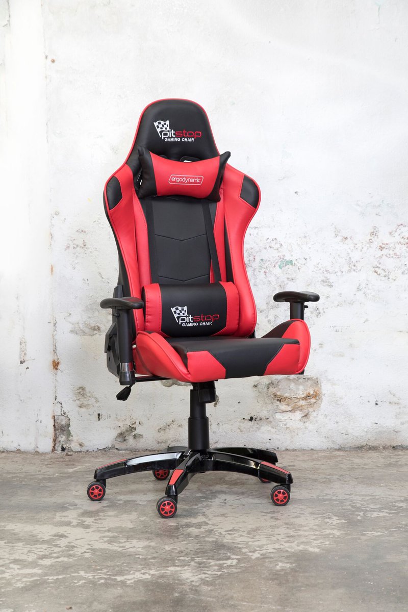 Bureaustoel Game Racing Chair Rood