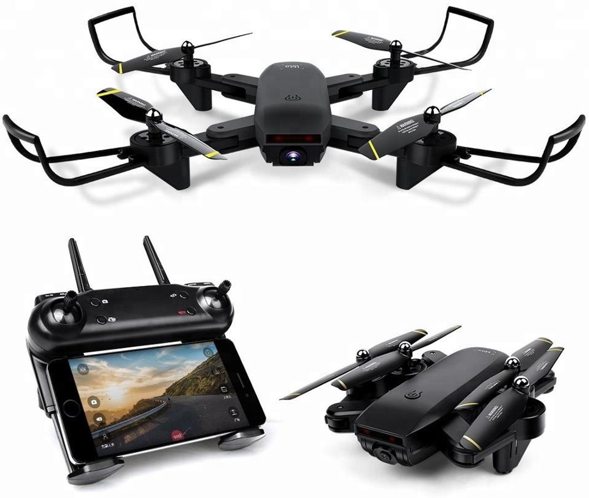 Quadcopter Drone - FVP Dual HD Camera Technology (Smarphone besturing)